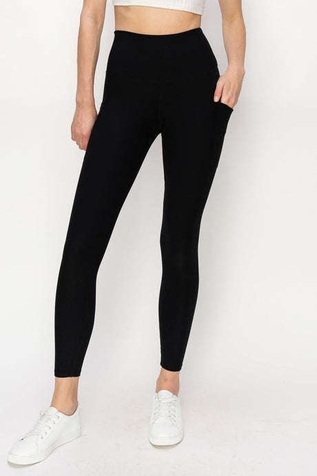 Powerhold Pocket 7/8 Leggings-Navy - MUTCCI
