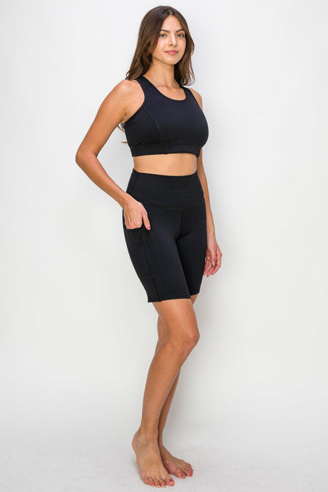 Powerhold Pocket Bike Shorts-Black - MUTCCI