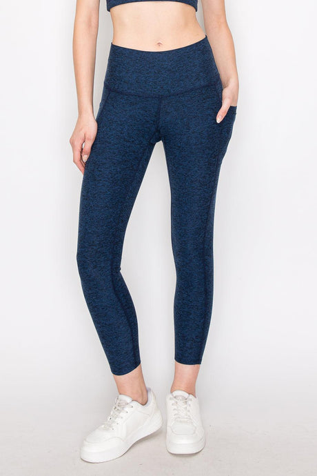 Soft Spacedye Pocket 7/8 Leggings - MUTCCI